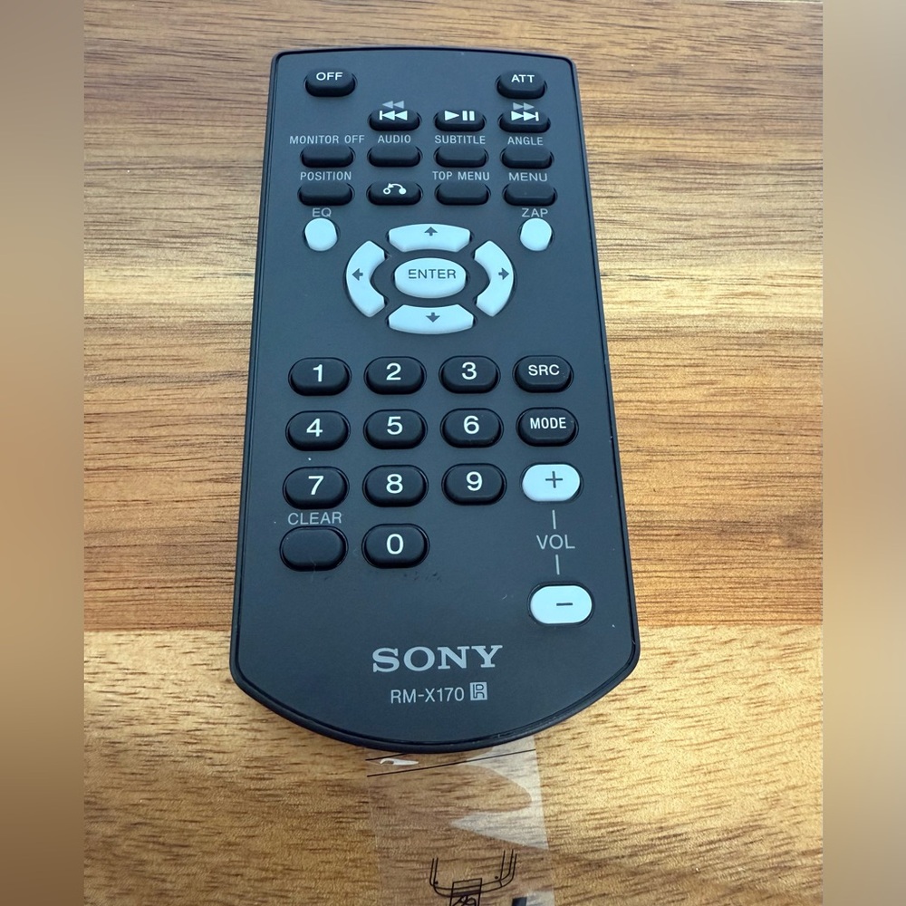 RM-X170 SONY REMOTE Wireless Media Receiver XAV-AX3200 XAV-AX5000 OEM Genuine